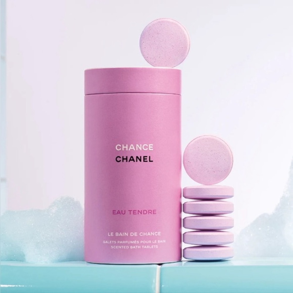 CHANEL CHANCE EAU TENDRE BATH TABLETS